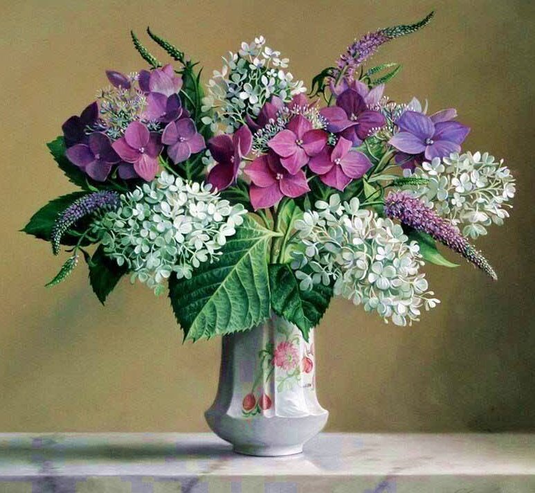 Boque de flores. - flores. - оригинал