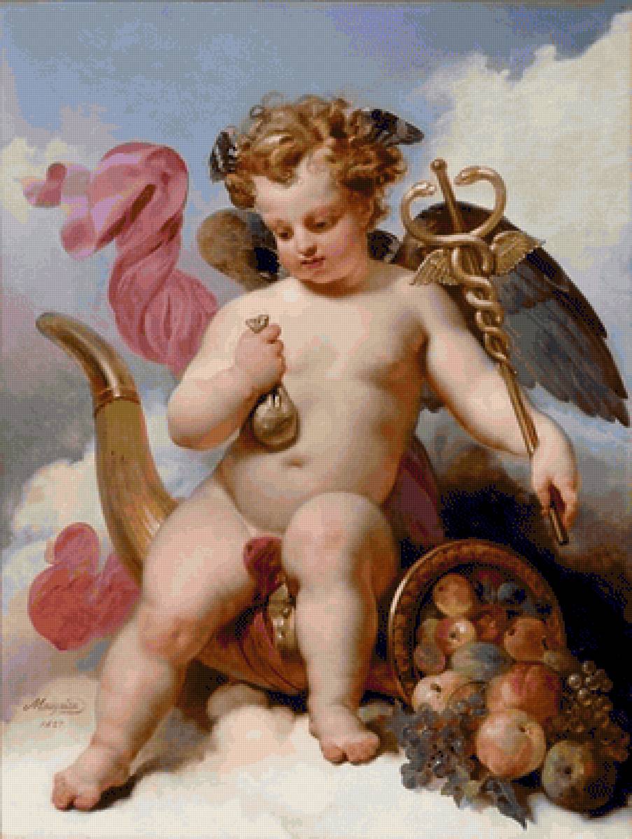 ЖАН-БАТИСТ МОЗЕС. АЛЛЕГОРИЯ КОМЕРЦИИ - картины, религия - предпросмотр