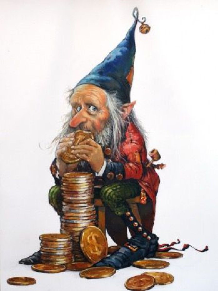 ЖАН-БАТИСТ МОНЖ.  СКРЯГА - сказки - оригинал