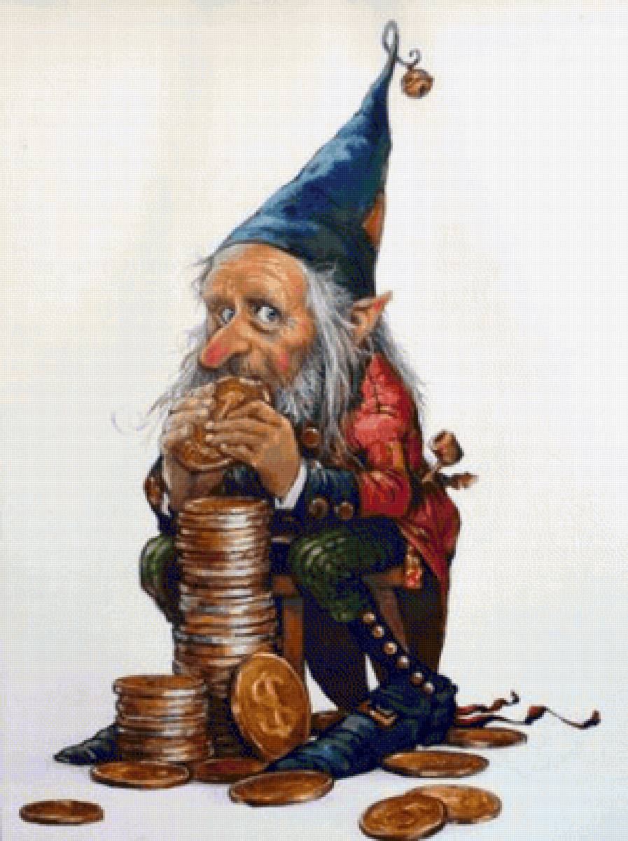 ЖАН-БАТИСТ МОНЖ.  СКРЯГА - сказки - предпросмотр