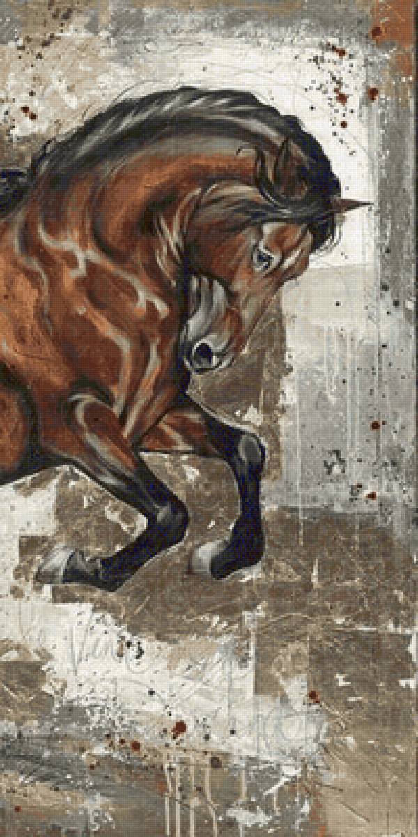 триптих 1 часть - лошади - предпросмотр