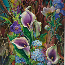 Схема вышивки «calas»