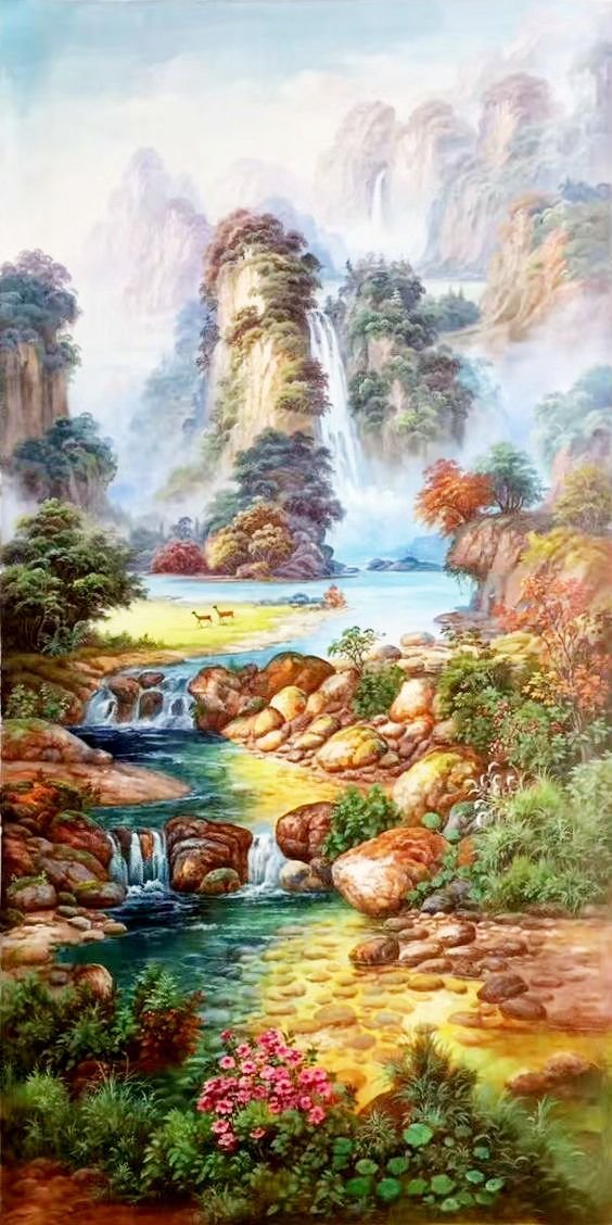 горная река - пейзажи - оригинал