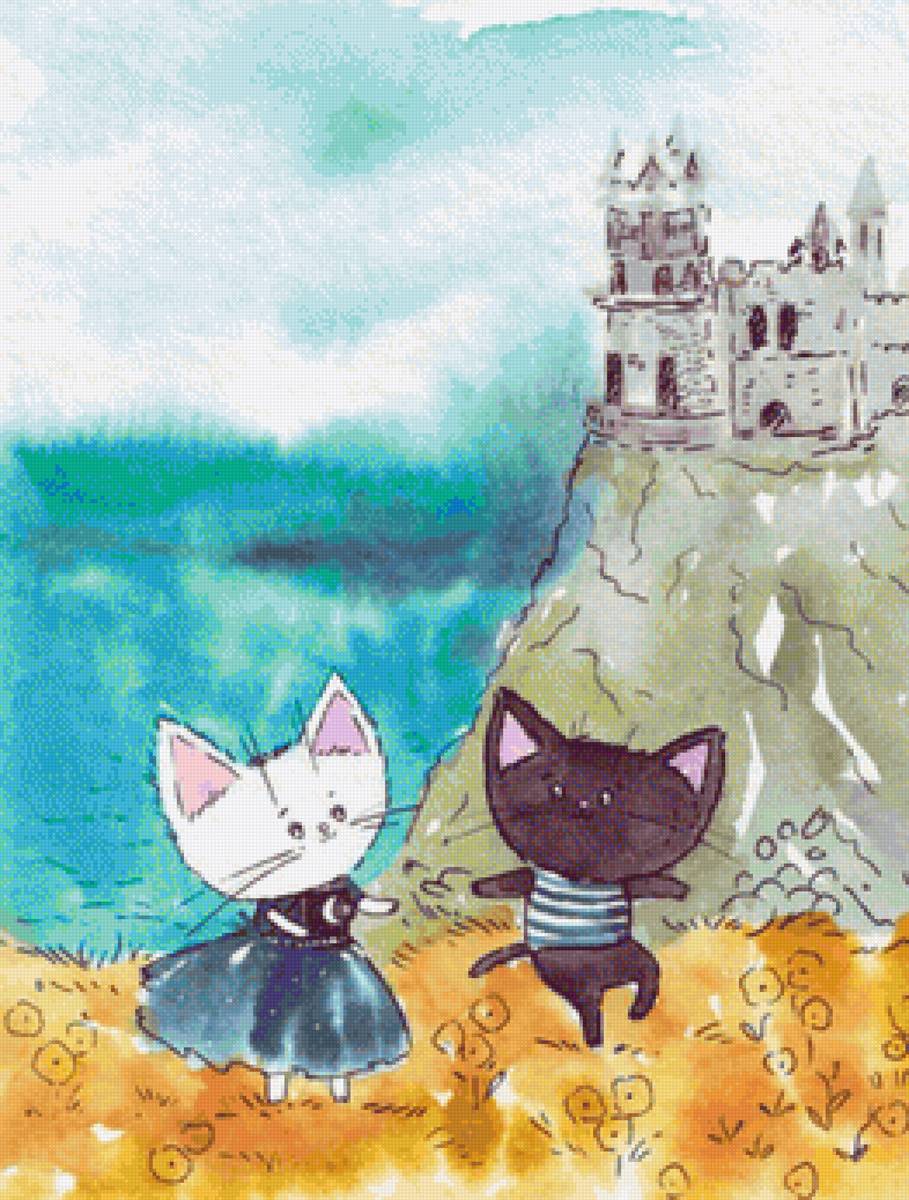 gatitos y castillo - предпросмотр