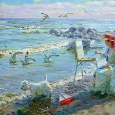 юные художницы