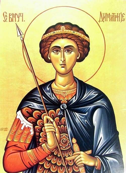 Sv. Dimitrije - religija, ikona - оригинал