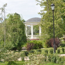 Схема вышивки «ЛЕТО, ПАРК»