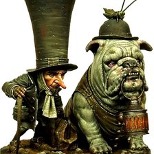 Схема вышивки «маленький народец»