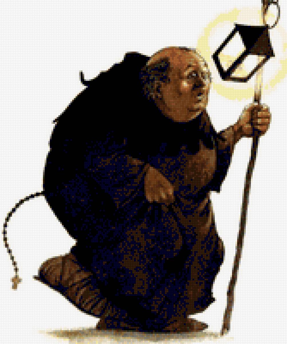 маленький народец - монах - предпросмотр