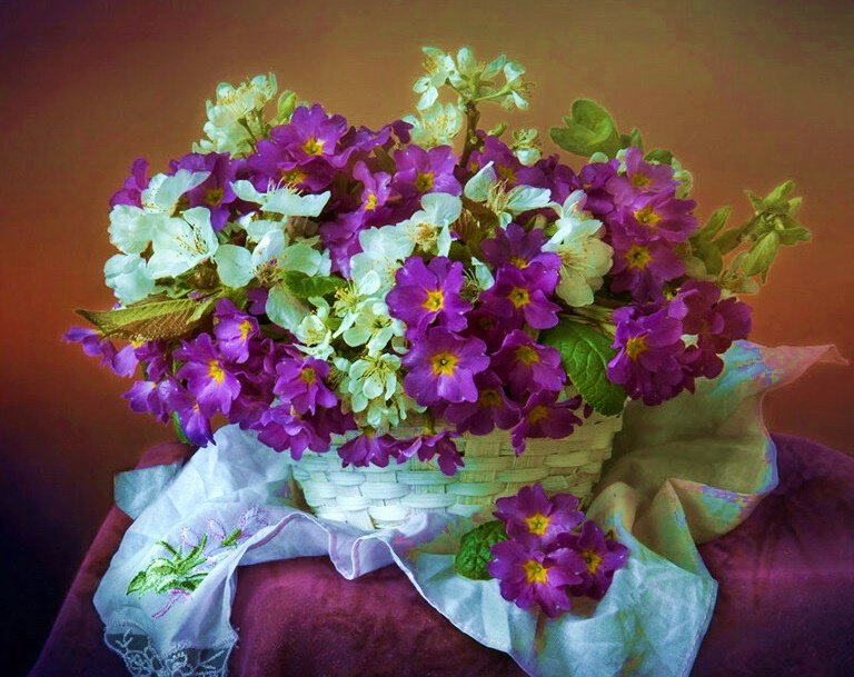 Boque de flores. - flores. - оригинал