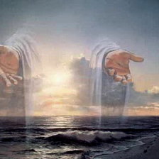 Схема вышивки «Явление Бога»