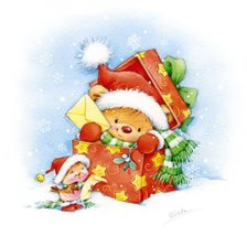 Схема вышивки «новый год»