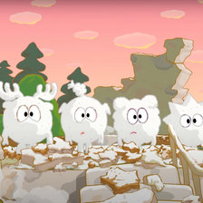 Схема вышивки «Смешарики»