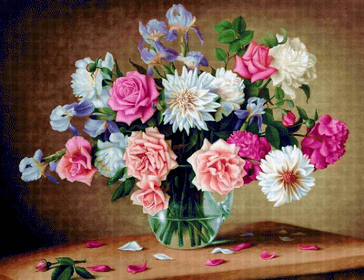 Boque de flores. - flores. - предпросмотр