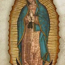 Схема вышивки «Virgen de Guadalupe»
