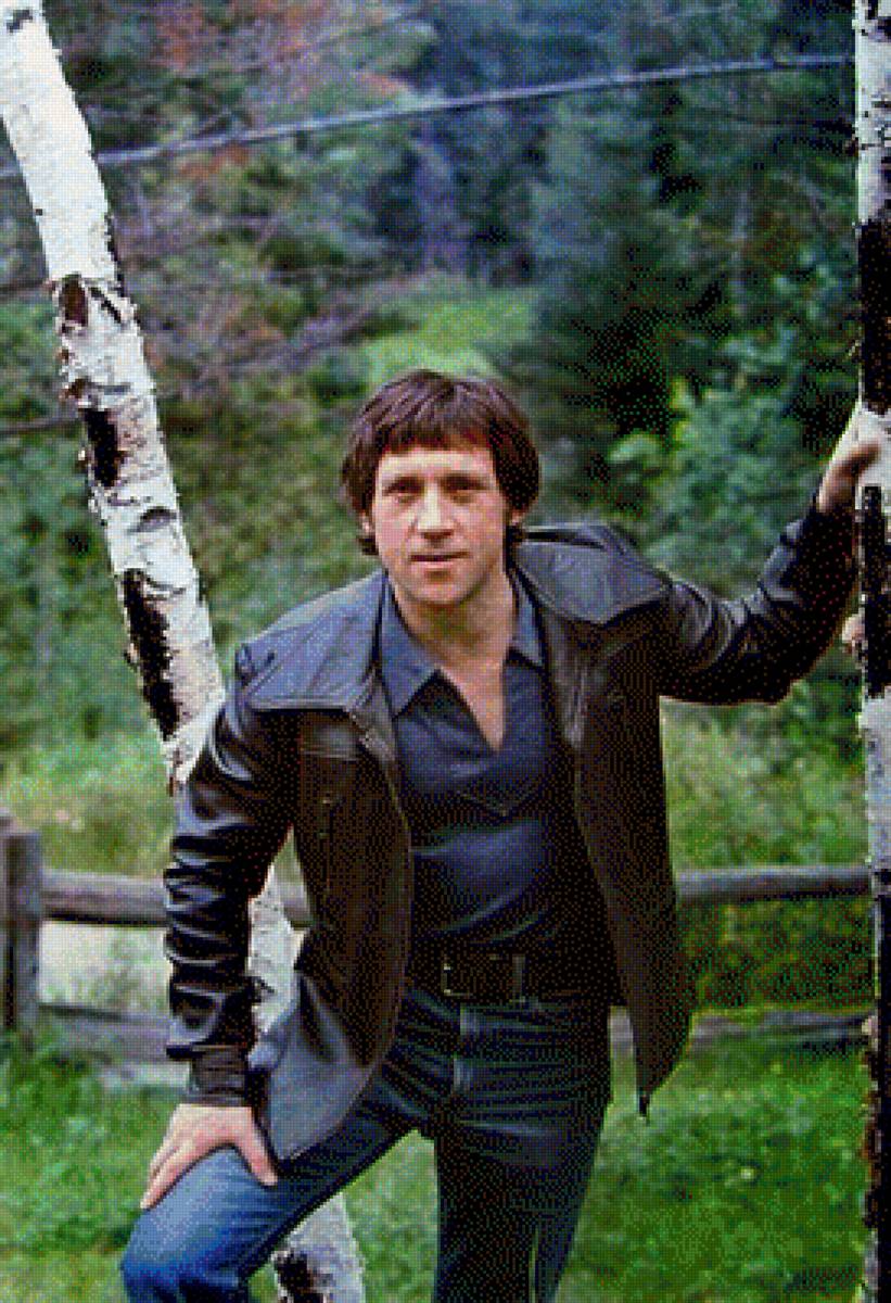 высоцкий у березы - предпросмотр