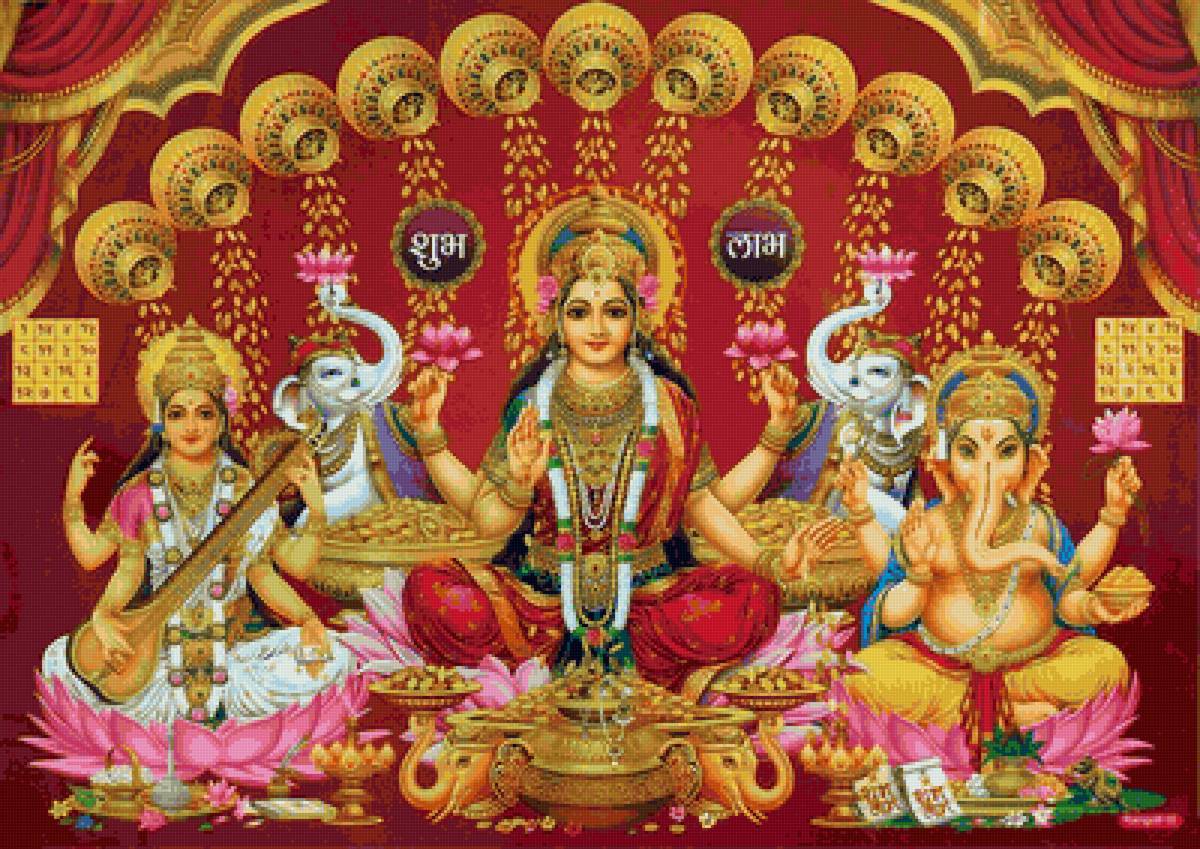 Боги - индия - предпросмотр