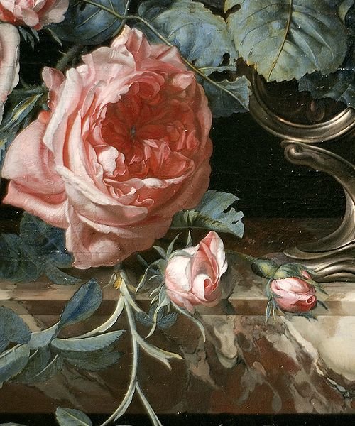 №2365837 - willem van aelst - ziedi sudraba vāzē (1663) - оригинал