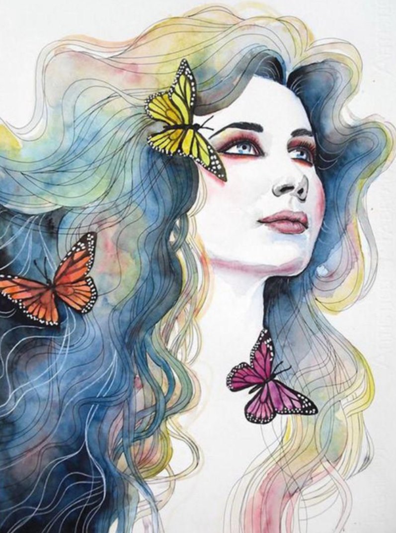 Девушка - оригинал