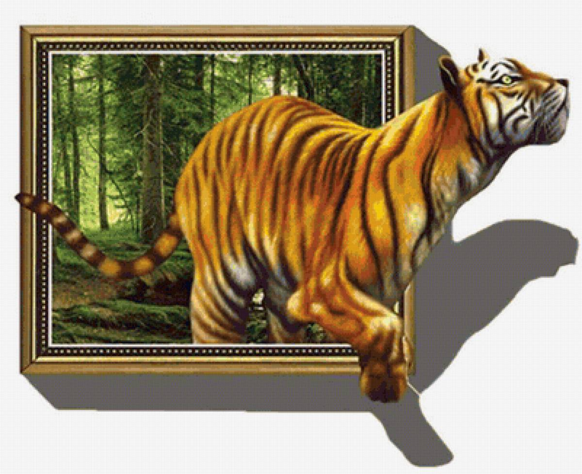 Тигр - предпросмотр