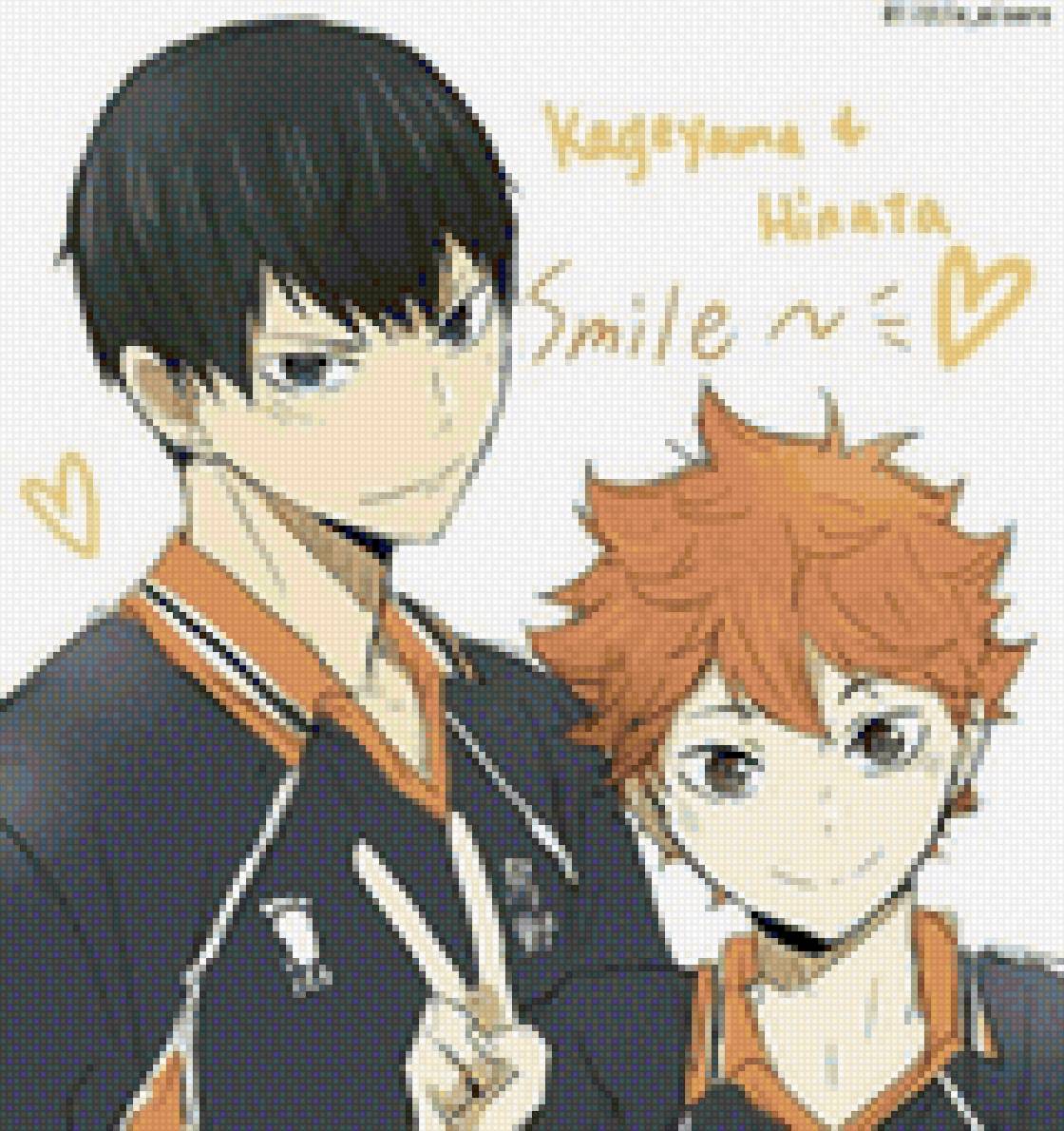 Kageyama&Hinata - аниме - предпросмотр