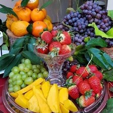 Схема вышивки «дары лета»