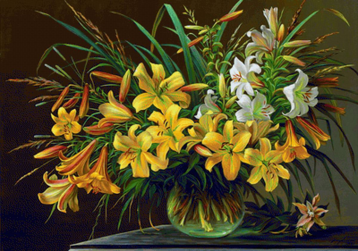 Boque de flores. - flores. - предпросмотр