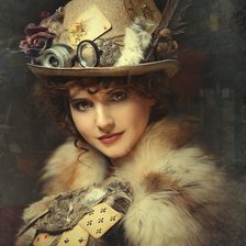 Схема вышивки «Художница2»