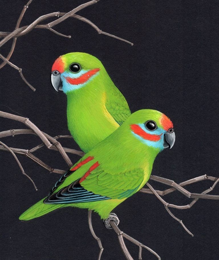 Pássaros . - pássaros. - оригинал