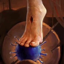 Схема вышивки «Нет,, короне,,»