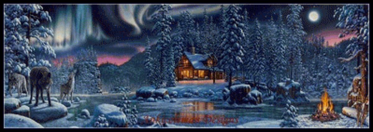 зима - пейзажи - предпросмотр