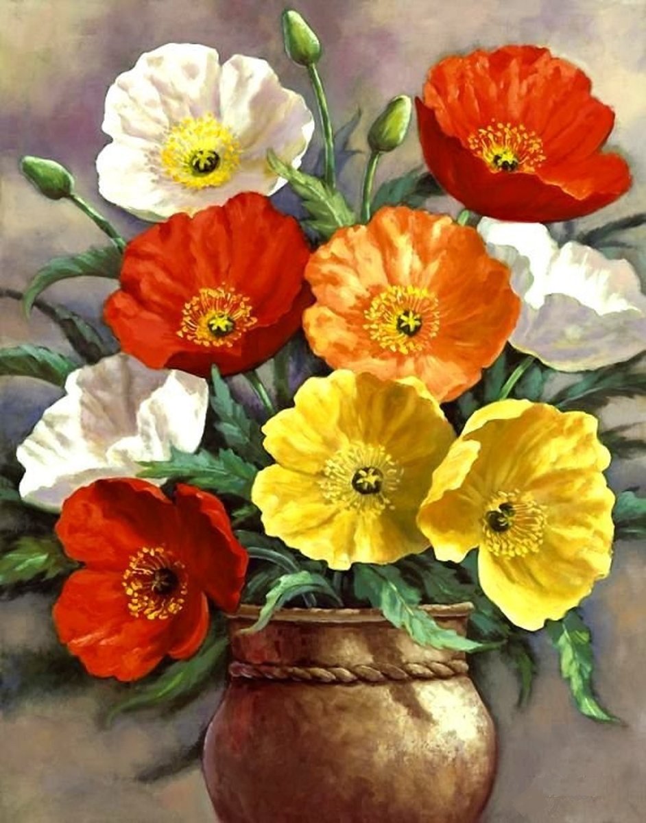 Тюльпаны - тюльпаны, цветы, натюрморт - оригинал