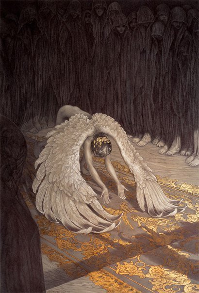 Ангел - ангел, девушка - оригинал