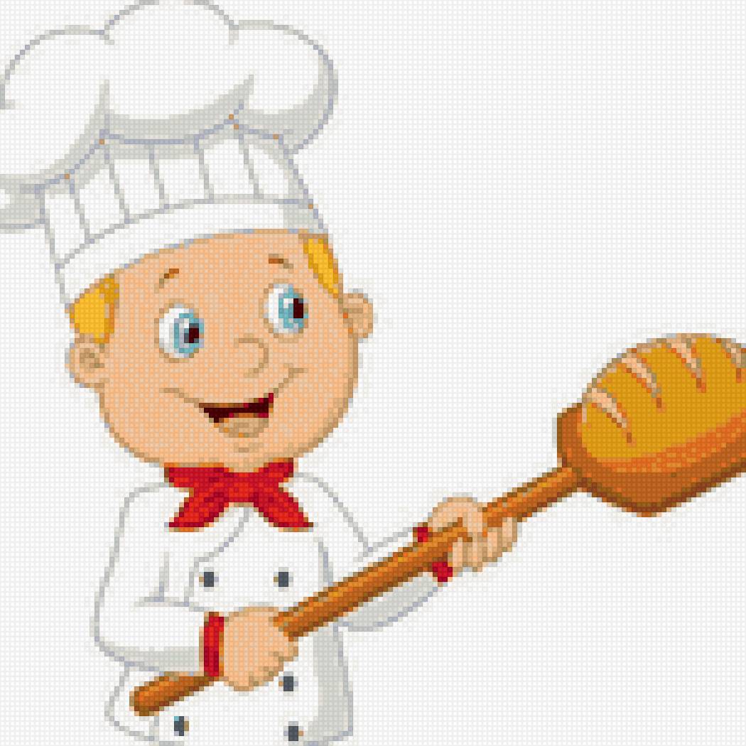 повар - повар, хлеб - предпросмотр