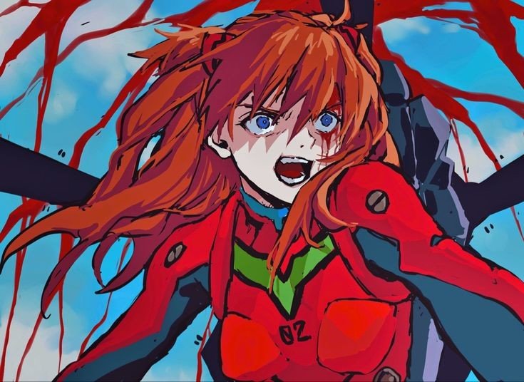 asuka - evangelion, аска, asuka, аниме, евангелион, anime - оригинал