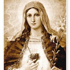 Схема вышивки «Virgen»