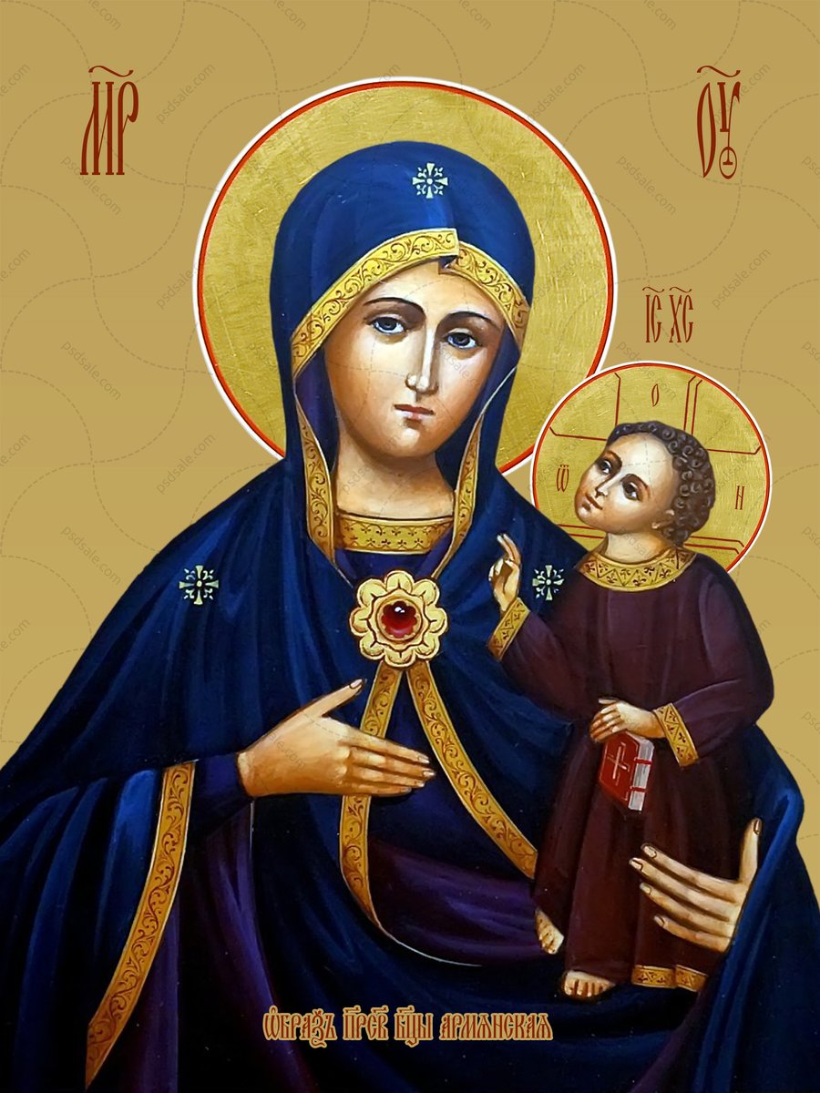 Армянская икона Божьей Матери - иконы - оригинал