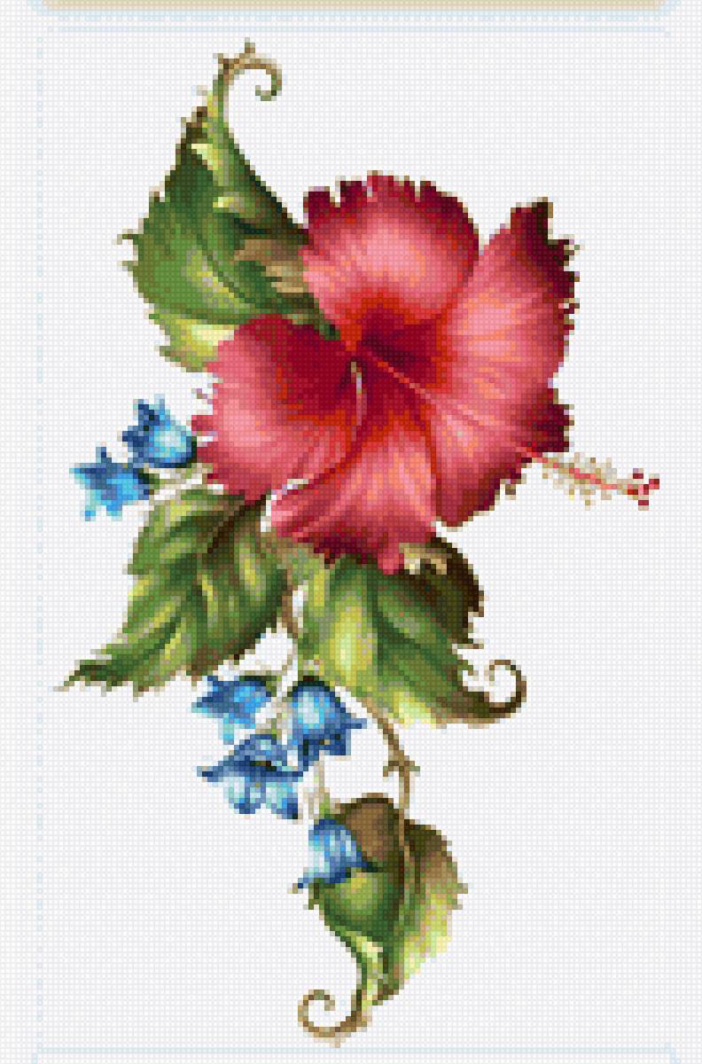 Flor - mariposas - предпросмотр