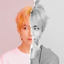 Схема вышивки «Taehyung»