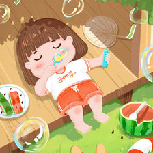 Схема вышивки «Summer relaxing»