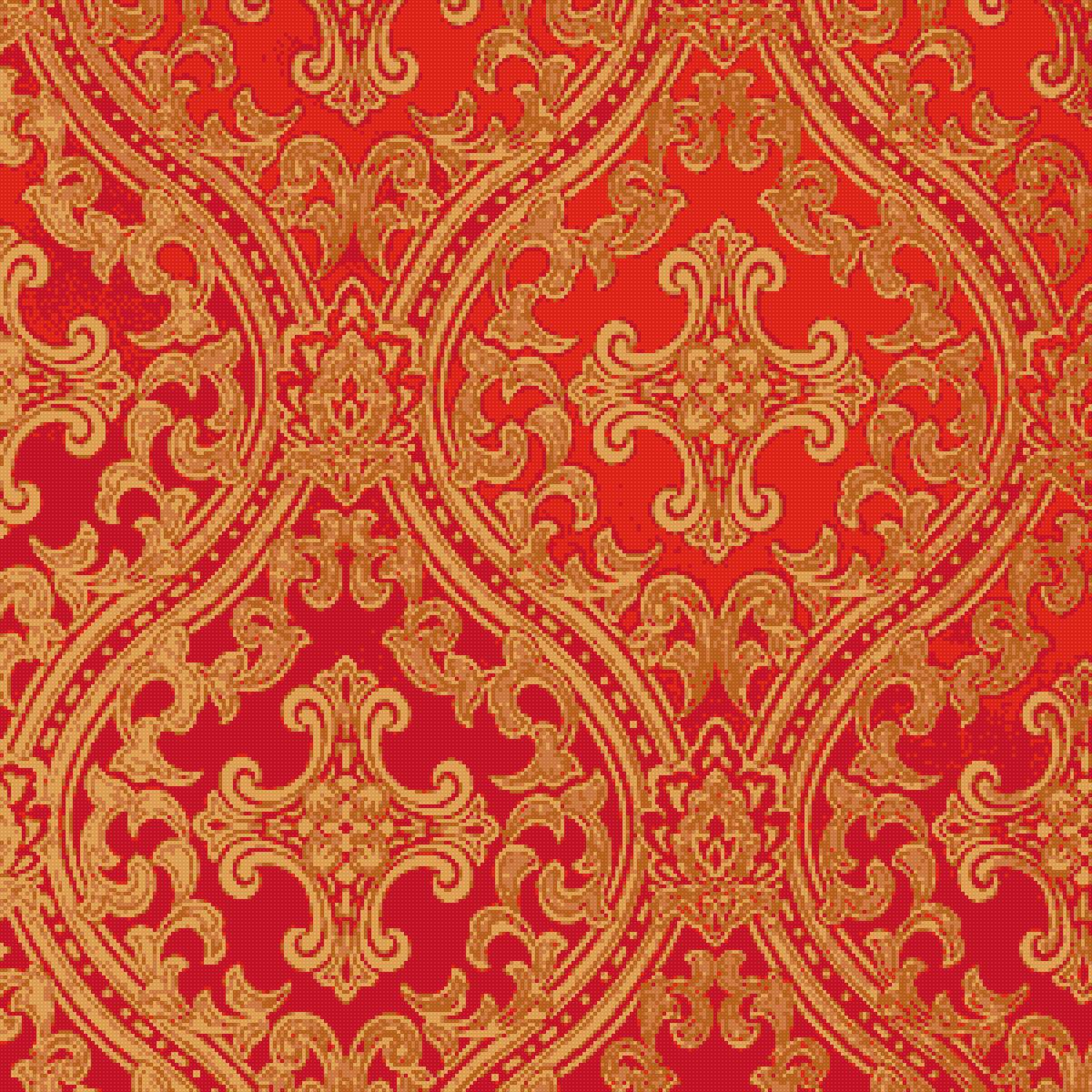 орнамент - орнамент, узор, подушка - предпросмотр