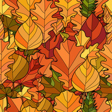 Схема вышивки «Разноцветная осень 3»