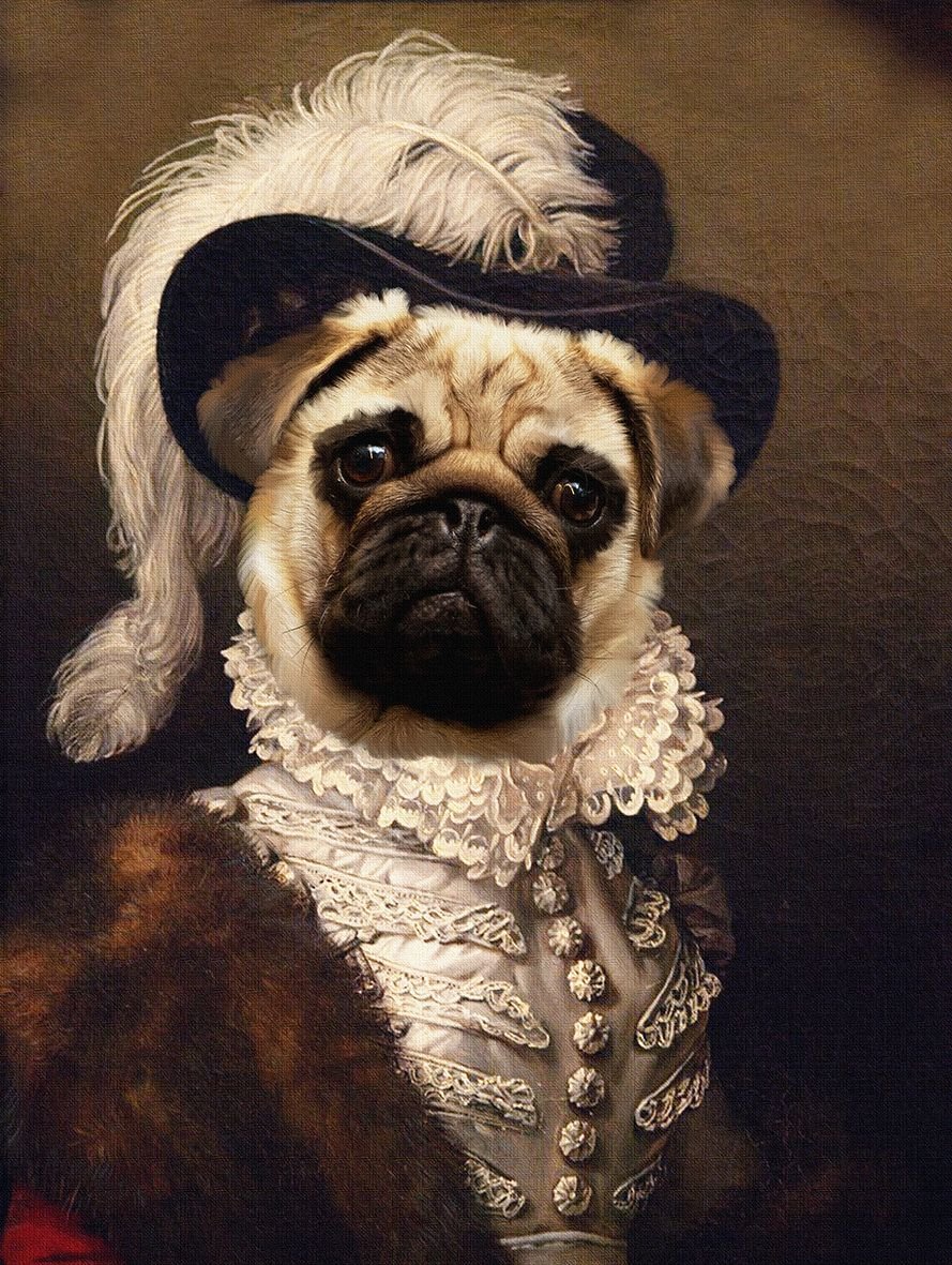 Мопс - оригинал