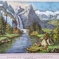 Схема вышивки «у реки»