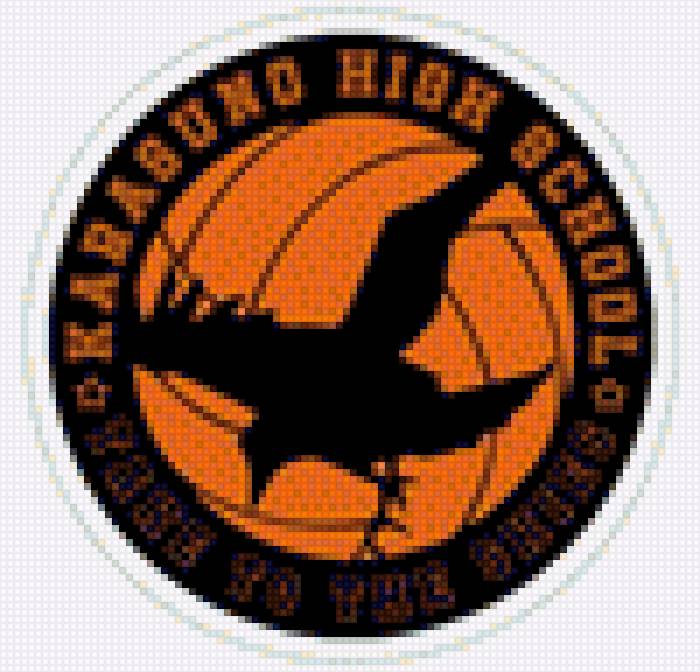 Эмблема "Карасуно" - карасуно, аниме, волейбол - предпросмотр