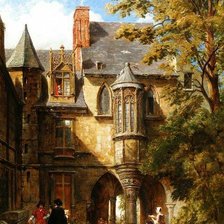 Схема вышивки «В замке»