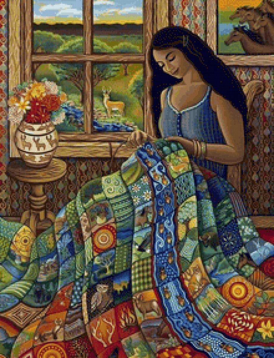 Bordadora - personajes - предпросмотр