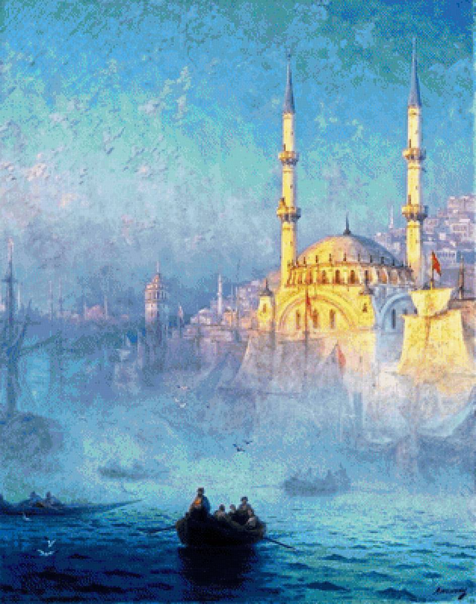 в порт - живопись, художники - предпросмотр