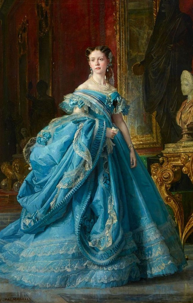 в голубом - художники, живопись - оригинал