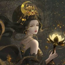 Схема вышивки «Giai nhân Việt»